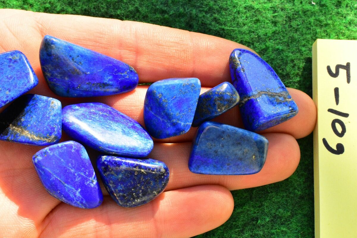 Lapis Lazuli Crystal Mineral Polished Freeform Deep Blue A UK Quick Postage