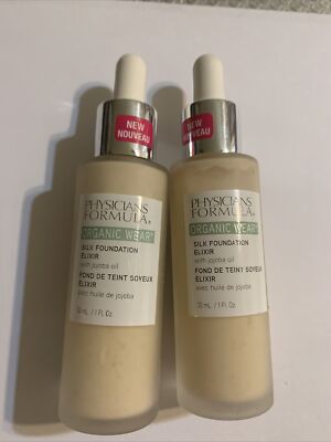 2X Physician Formula Organic Wear Silk Foundation Elixir With Jojoba Oil PF11061