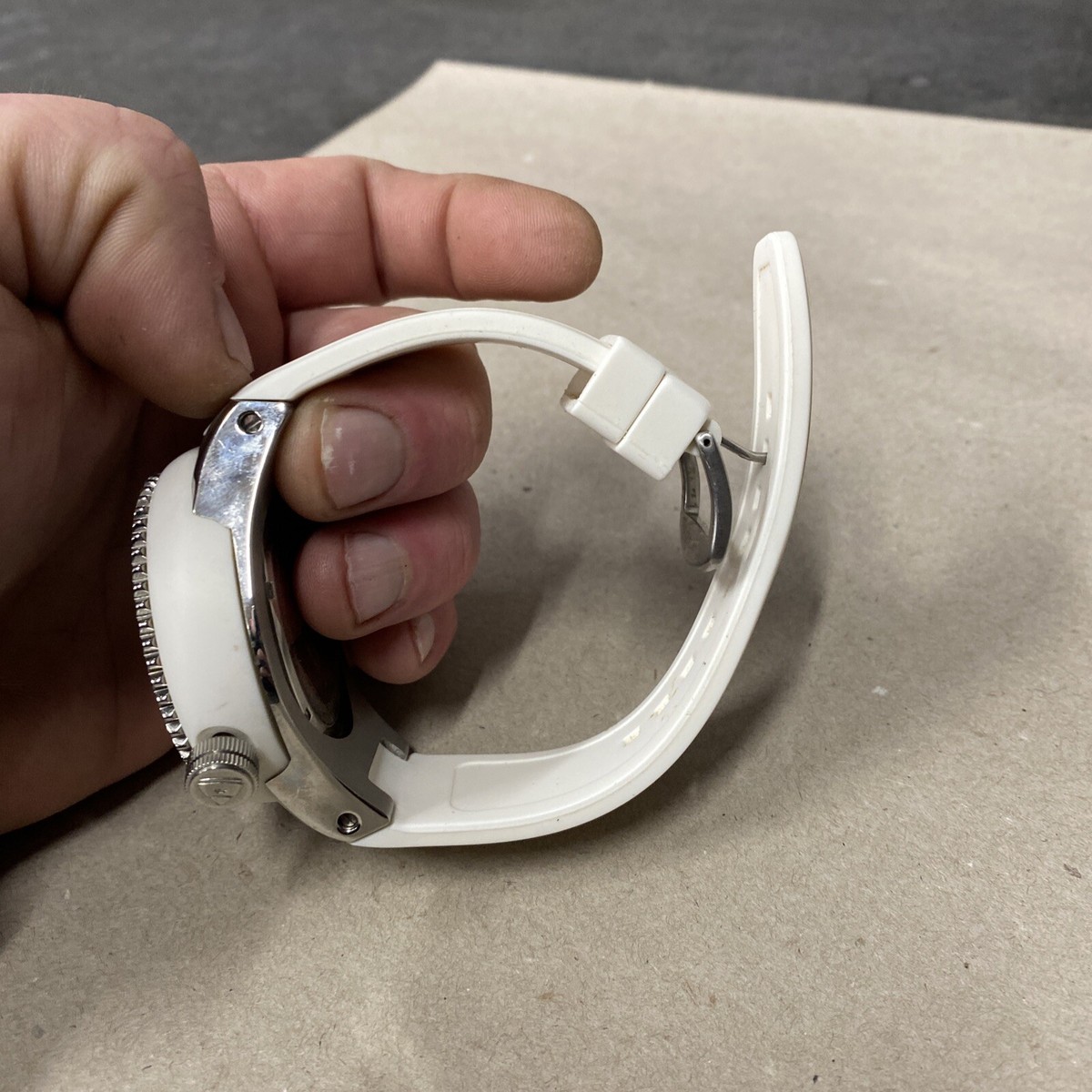 White Swiss Legend Neptune Swiss Made 52mm Men