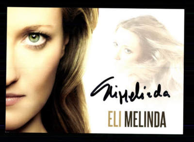 Eli Melinda Autogrammkarte Original Signiert ## BC 132349