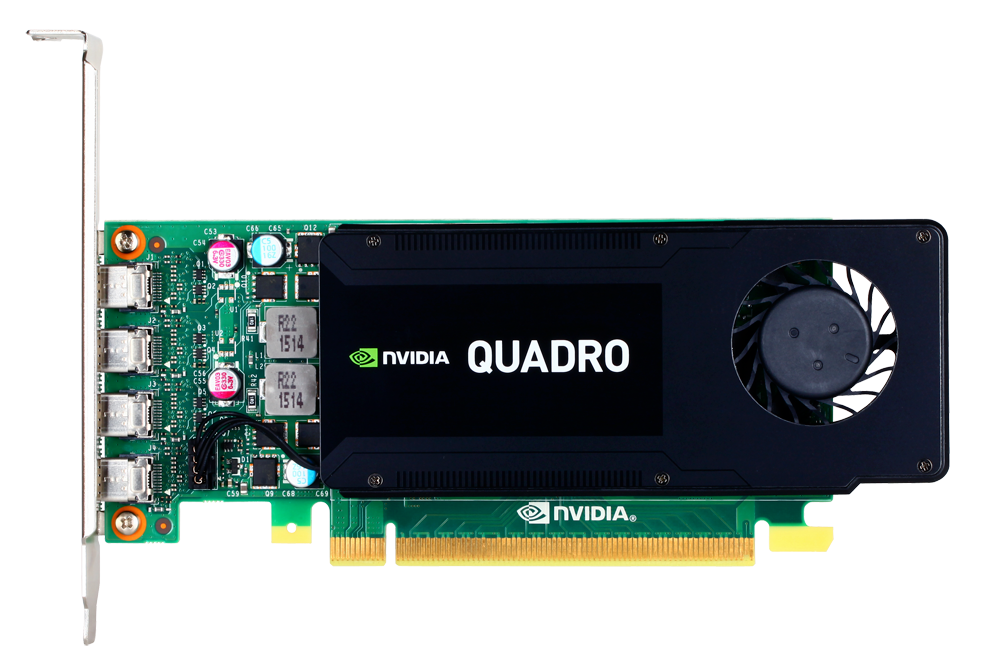 NVIDIA Quadro K1200 4GB GDDR5 Full Height 4 x Mini DP Graphics