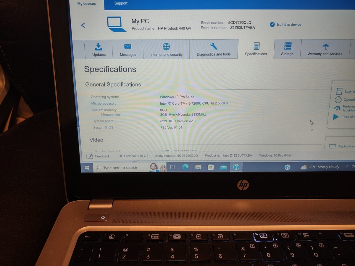 HP ProBook 650 G4 15.6