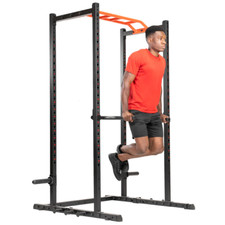 Sunny Health & Fitness Dip Bar Attacco per Squat Rack e Power Cages NUOVO.