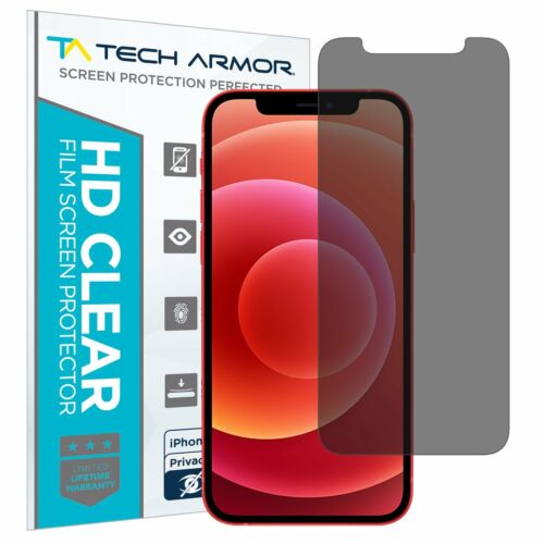 Tech Armor 4Way 360° Privacy Film Screen Protector for iPhone 12 mini [1-Pack] - Picture 1 of 7