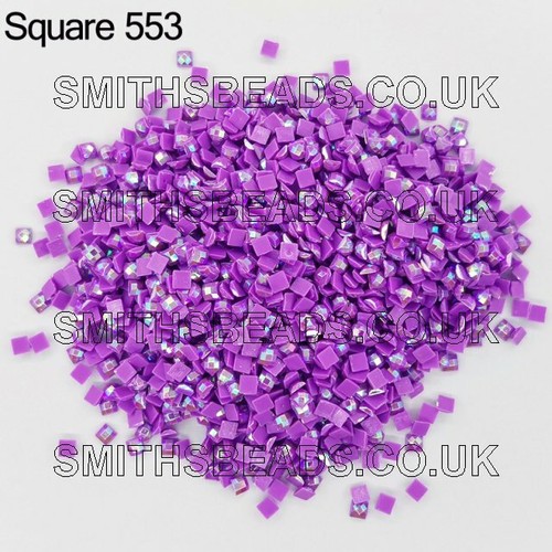 Diamond Painting Drills , Square AB , approx. 200pcs, 119 AB Colours, 2.5mm - Picture 34 of 120