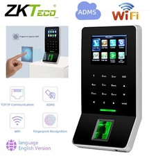 ZKTeco F22 WiFi TCP/IP ADMS Biometric Fingerprint Access Control Time Attendance