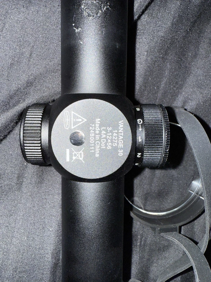 Mira para rifle Hawke Vantage 30 WA 3-12x56 mm 30 mm L4A Dot Illum retícula SFP - 14275 Foto 3 de 3