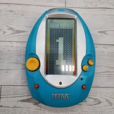 Radica Big Screen Portable Tetris Handheld Electronic Game 2005 - Tested/Works!