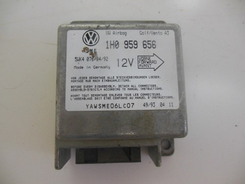 Airbagsteuergerät Airbagsensor VW Golf 3 Polo 6N 1H0959656 5WK4 0768492
