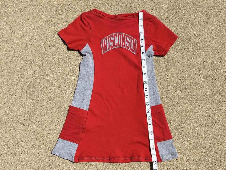 University of Wisconsin Madison Badgers Handmade toddler 3t tunic t ...