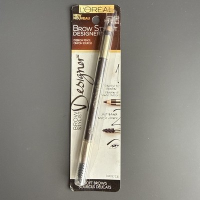 NEW L'Oréal Paris Brow Stylist Designer Eyebrow Pencil 315 Dark Brunette