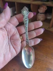 Sterling Silver Wallace Violet 1904 Teaspoon Spoon