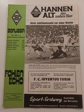 Fohlen Echo - Borussia Mönchengladbach Nr.10 ,1975/1976 Juventus Turin