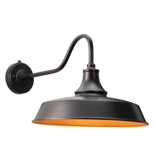 Vaxcel Lighting T0369 Dorado 1 Light 12-1/4" Tall Outdoor Wall - Bronze - Picture 1 of 12