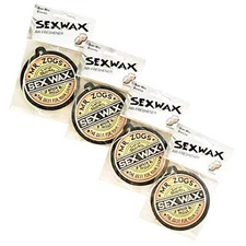 Sex Wax Air Fresheners: (4-Pack) 4 Count (Pack of 1) Coconut