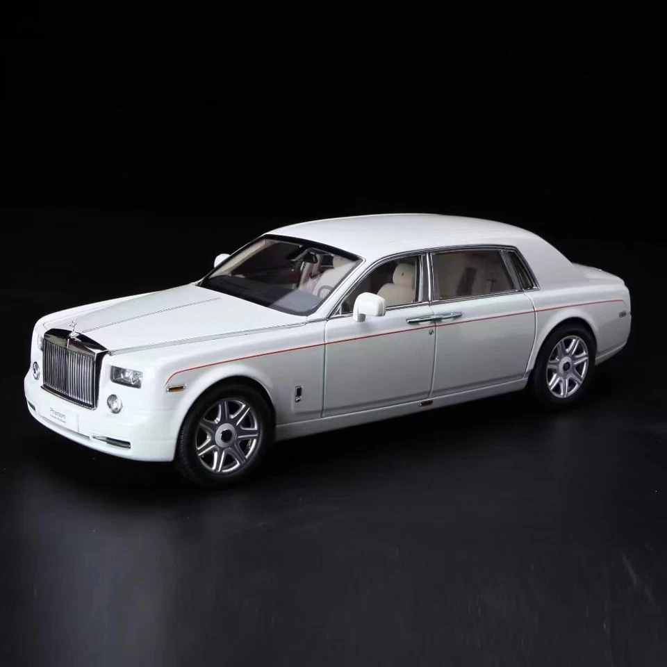 Kyosho 1:18 Rolls Royce Phantom Cuatro Puertas Edición Extendida Aleación Coche Modelo Regalo Foto 2 de 4