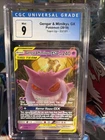 2019 Pokemon Team Up Gengar & Mimikyu GX 53/181 Ultra Rare CGC 9 Mint TAG TEAM