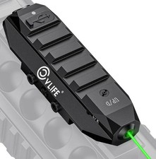 CVLIFE Picatinny GREEN Laser Sight for Rifle Metal Construction Rechargable