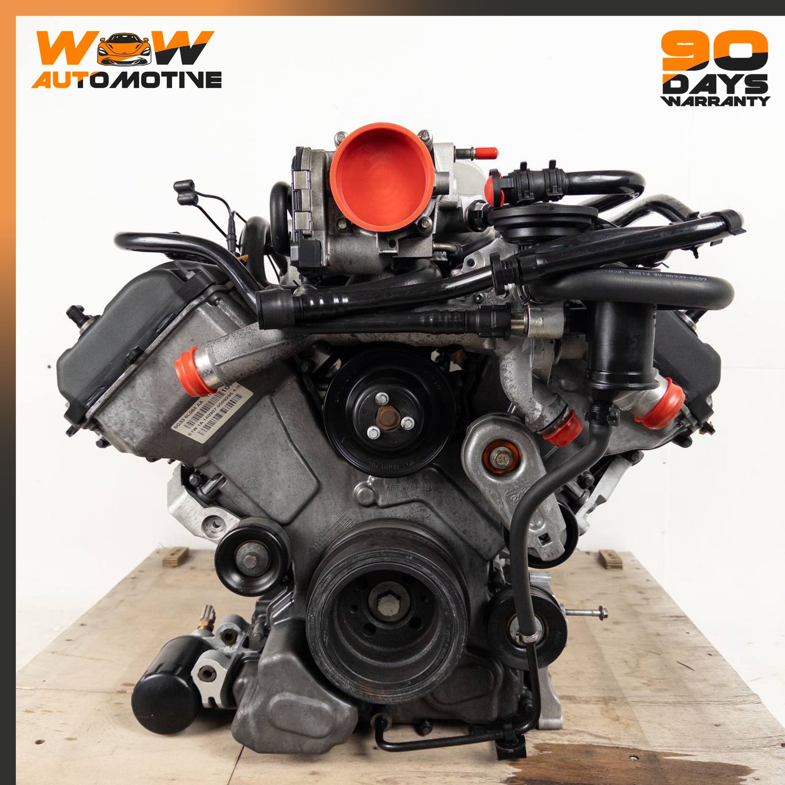 06-08 ASTON MARTIN V8 VANTAGE RWD 4.3L V8 MANUAL ENGINE MOTOR ASSEMBLY OEM