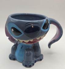 Lilo Stitch 3D Ceramic Coffee Cup Mug Ear Handle Disnely