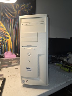 Vintage Dell Dimension XPS T700r Pentium III Desktop PC - Powers On - AS IS