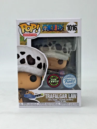 Funko Pop!  Anime One Piece Trafalgar Law #1016 Special Edition CHASE W/PP FLAW