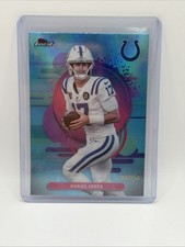 Daniel Jones 2025 Topps Finest Sky Blue Uncommon 201/250 #134 - Colts