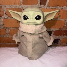 Star Wars The Child Baby Yoda Plush Doll Stuffed Toy Green Beige Star Wars