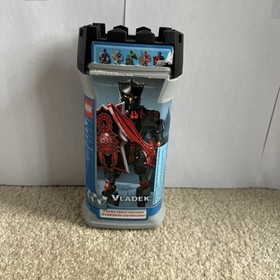 LEGO KNIGHTS KINGDOM VLADEK Action Figure Set 8786 Complete Canister + Manual