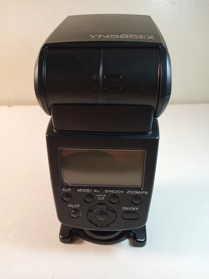 New Yongnuo Digital YN585EX Speedlite Hot Shoes Mount Flash Tested Working - Image 4 of 4