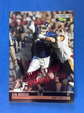 1995 Pro Line Printer's Proofs Silver #351 Erik Howard New York Jets /175