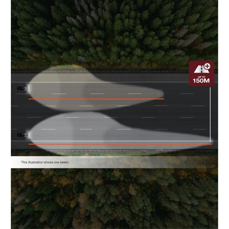 2 ampoules phare auto NIGHT BREAKER LASER H1 - Osram - Halogène 12V 64150NL-2HB - Photo 4/4