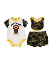 A BATHNIG APE BAPE KIDS BABY MILO FRIENDS BABY GIFT SET w/ Yellow size 80