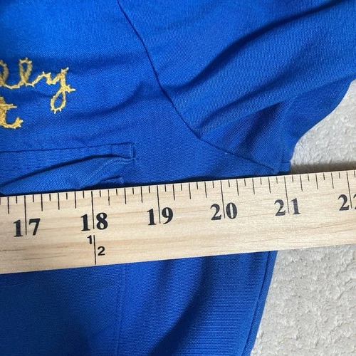 Vtg Zamora Temple Shriners Belted Coveralls Freemasons Chain Stitched *Ink Stain image 15