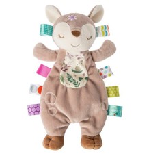 Mary Meyer Taggies Lovey Soft Toy Fabric Tan 11 Inches Standard Functional Cream