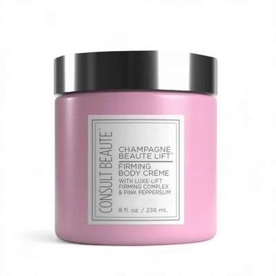 Consult Beaute Champagne Lift Hydrating Firming Body Cream with Pink Peppersl...