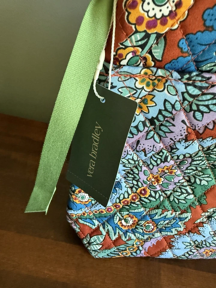 NWT VERA BRADLEY Original Hipster Flower & Feather  - Image 3 of 4