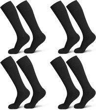 Soccer Softball Baseball Football Socks for Youth Kids Boys and Girls Ages 4
