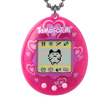 Bandai Original Tamagotchi - GEN1 Lots of Love PDQ Pink Electric Pet