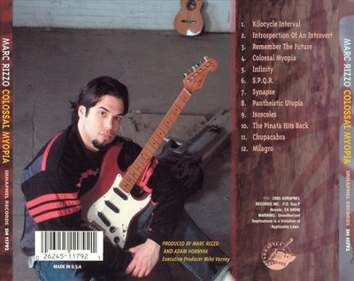 MARC RIZZO COLOSSAL MYOPIA NEW CD