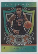 2019 Panini Prizm Draft Picks Crusade Green & Yellow /249 Chuma Okeke #37 0f72