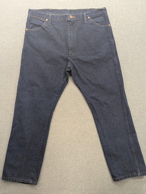 Wrangler Jeans Mens 40x30 Blue Denim Cowboy Cut Original Fit 13MWZPW Zip Fly Y2K