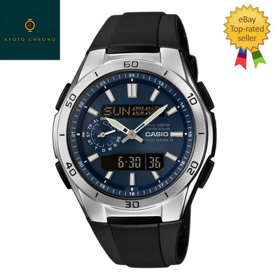 CASIO Waveceptor WVA-M650-2AJF Black Tough Solar Diver 50m NEW Japan Watch