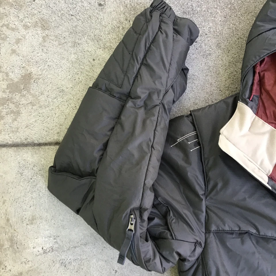 Chaqueta acolchada mediana BURTON RONIN para hombre gris medio snowboard esquí La Cosa Nostra Foto 2 de 4