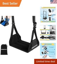 Adjustable Airplane Foot Hammock for Stress-Free Travel - Compact & Portable