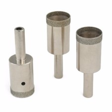 10-25 mm Diamond Gemstone Drill Bits for Jewelry Super-Thin Rim Pack of 3Pcs