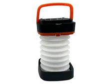 Lot 2x Expandable Solar Lantern W USB Charging Solar Panel 3 Modes Rechargeable