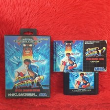 Thumbnail of ebay&reg; auction 177470694589 | Mega Drive Street Fighter II 2 Special Champion Edition Boxed & Complete PAL UK