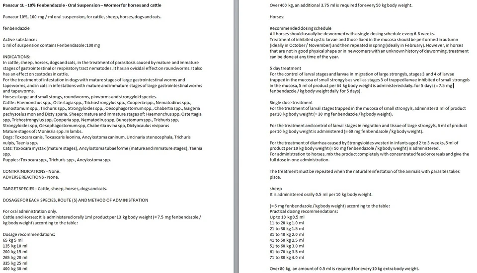 Panacur - Immagine 2 di 4