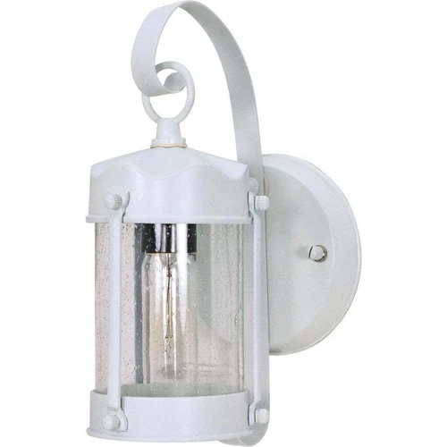 NUVO 1 LIGHT PIPER OUTDOOR WALL FIXTURE - Picture 1 of 6